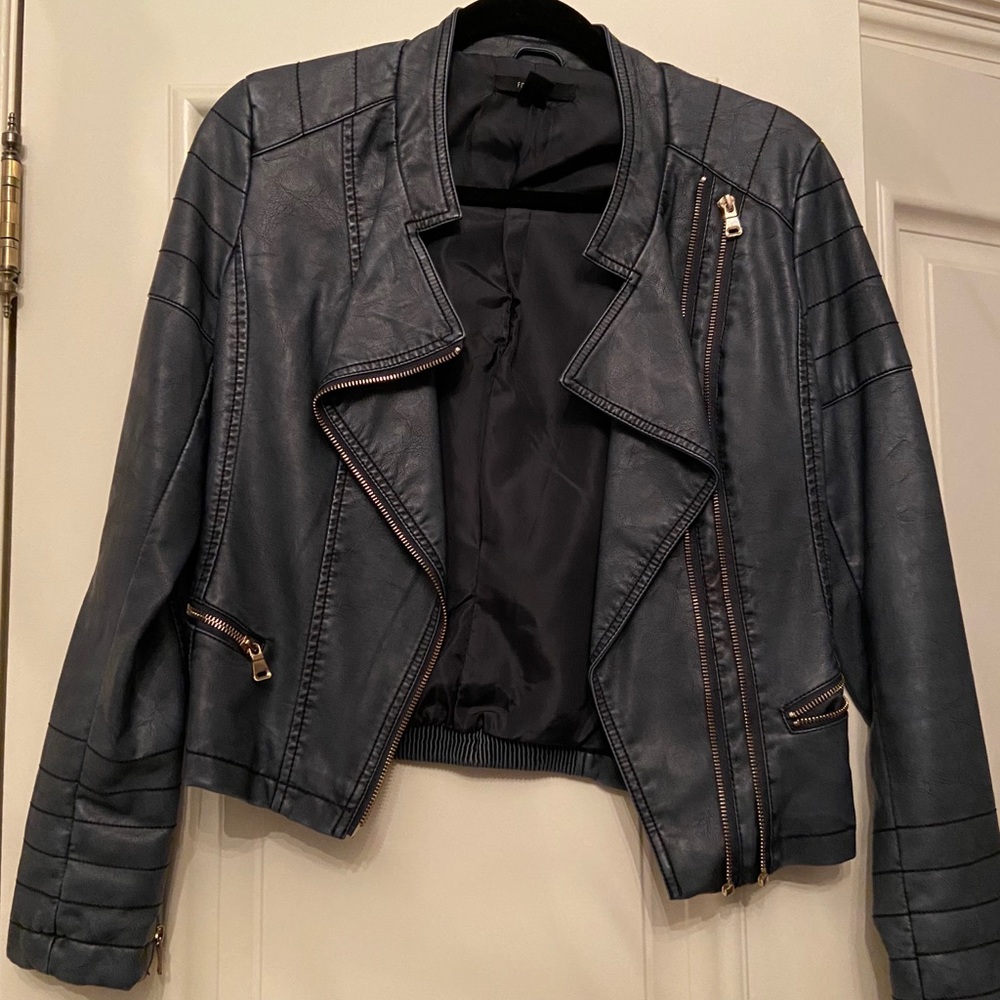 Forever 21 PU Moto jacket